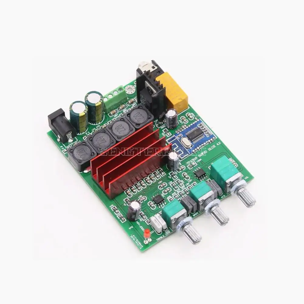 

Сборка DP3 TPA3116D2 2,0 NE5532 цифровой усилитель мощности доска 50 Вт * 2 Bluetooth 4,2 аудио усилитель