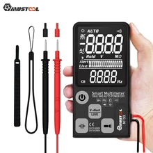 Verbesserte MUSTOOL MT99 True RMS 9999 Zählt Digital Multimeter Ultra-große LCD 3-Linie Anzeige Voll Auto-palette Smart Multimeter