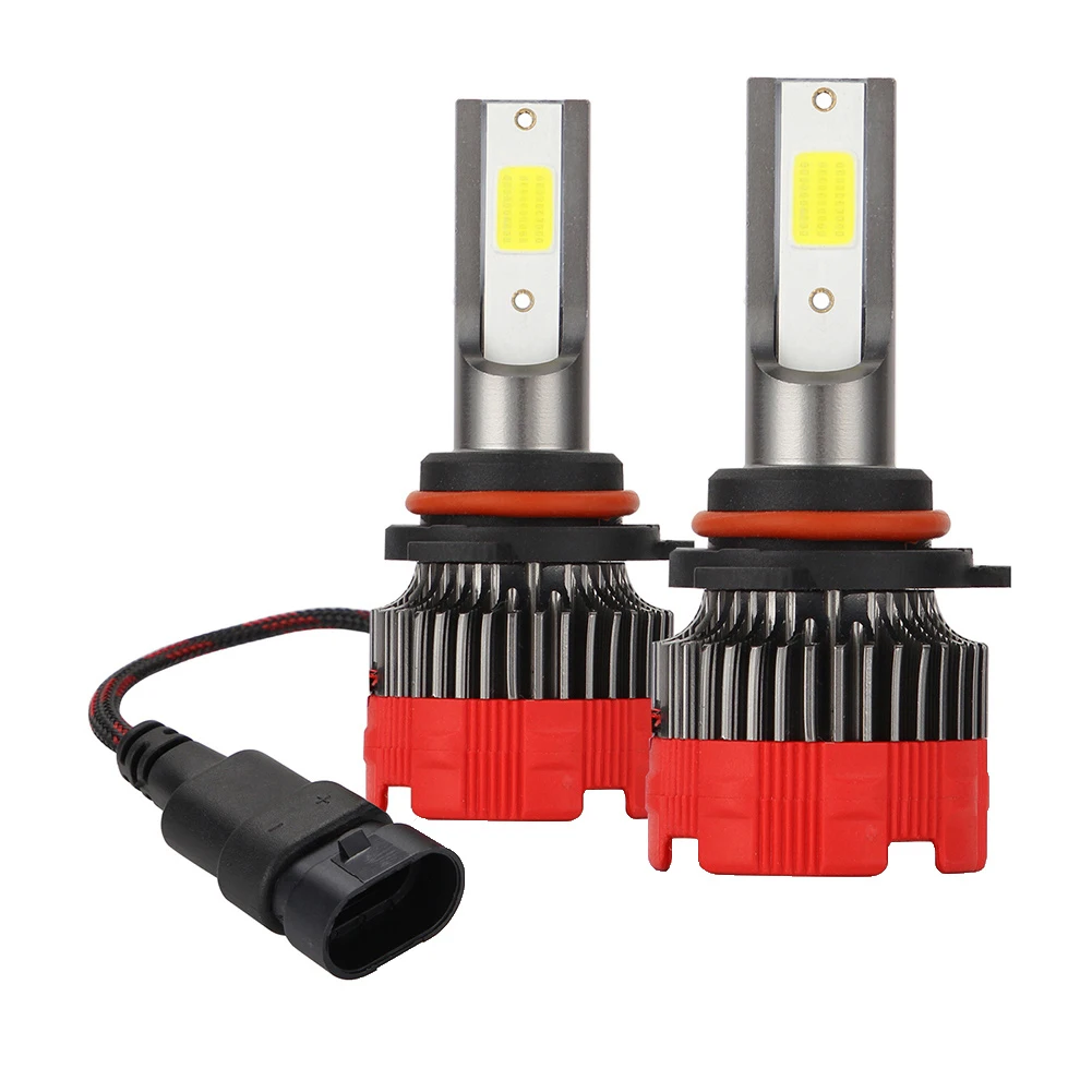 Прочный 1 пара H1/H4/H11/9005/9006 Авто яркий светодиодный головной светильник тумана светильник лампы противотуманных фар