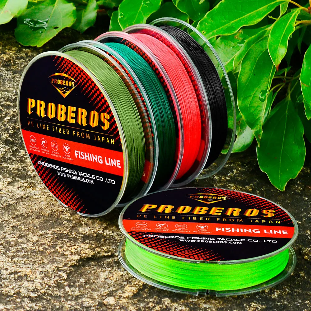 1pc Premier 100M Multifilament PE Braided Fishing Line 4 Stand 6LB