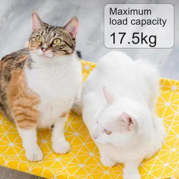 

Small Dog Cat Bed Mats Breathable Comfortable Print Washable Pet Sleeping Cat Hammock Bed Kitten Puppy Nest