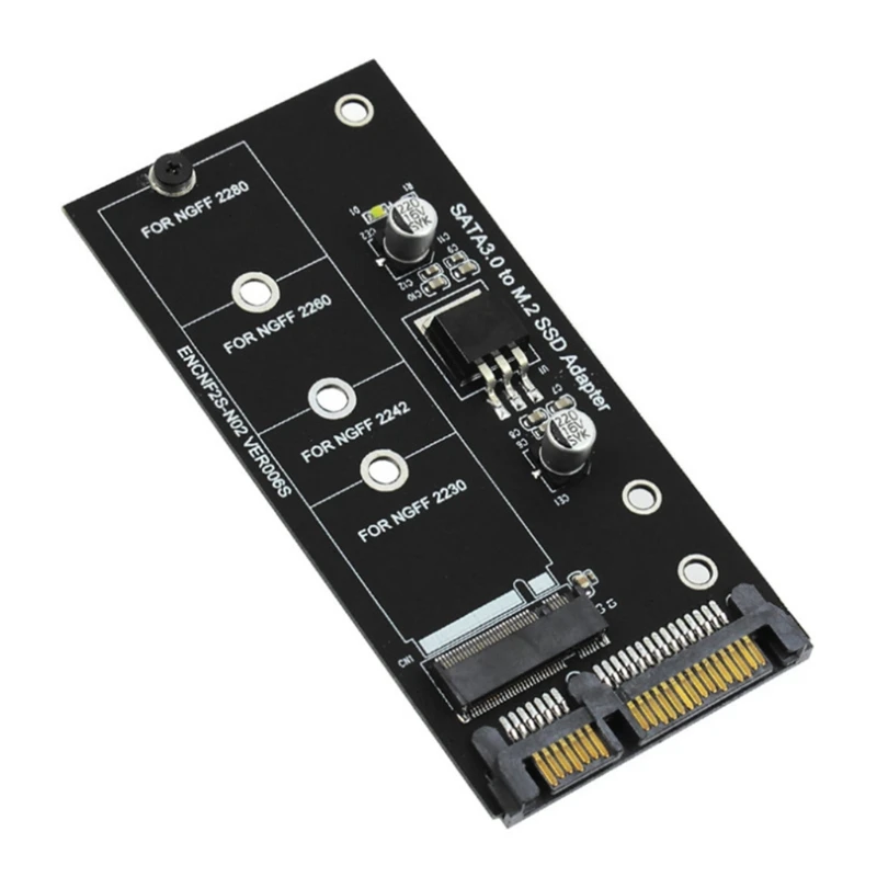 Плата расширения H1111z адаптер M.2 M2 Sata3 Raiser на Sata плата SSD B 30/42/60/80 мм H3CA | Компьютеры и