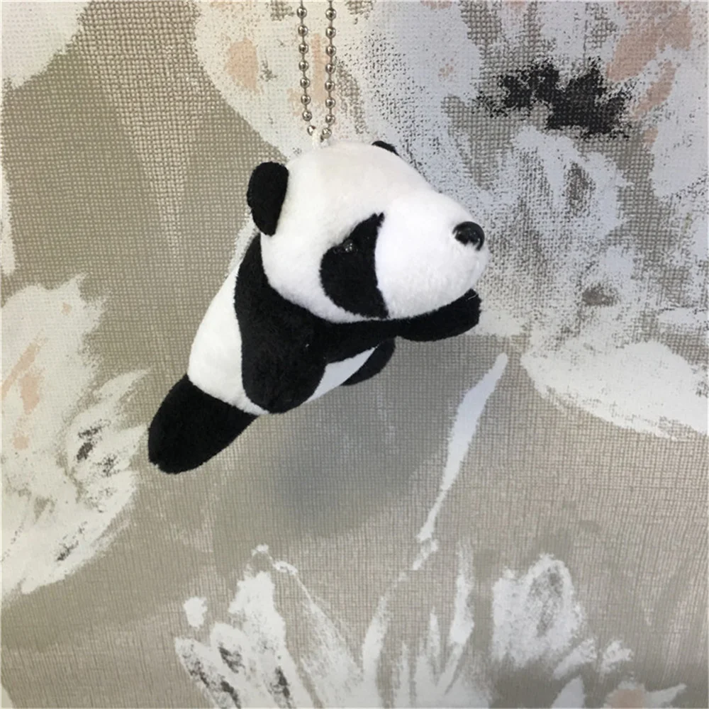 Cute 2Designs 8CM Small Panda Plush Toy Gift Key Chain Doll | Игрушки и хобби