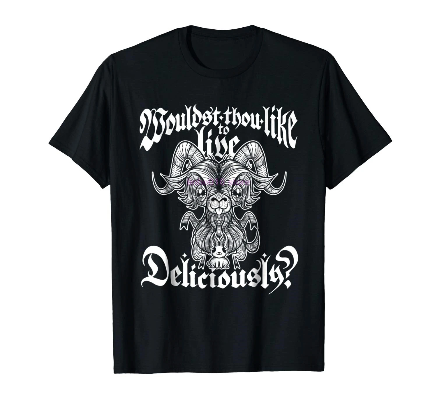 brand men shirt Blackcraft Cute Baphomet Black Phillip Satan T Shirt |