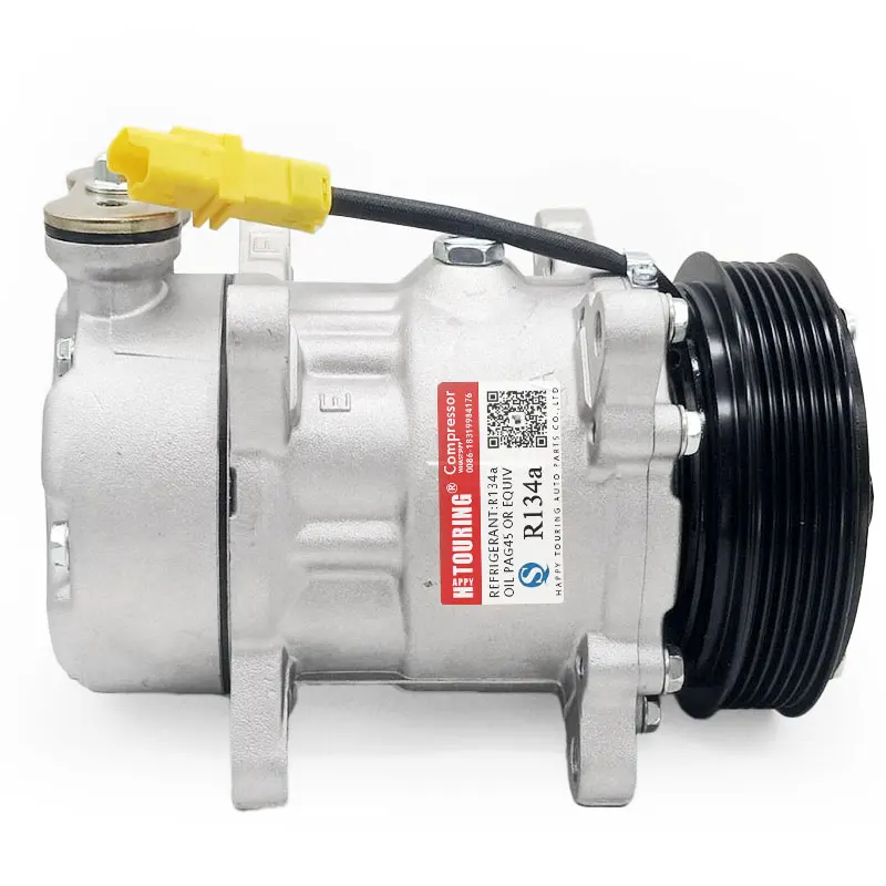 Компрессор SD6V12 для Peugeot 206 307 A/C Citroen BERLINGO XSARA C2 C3 98 03 9646273380 9646273880 6453LH 6453KS
