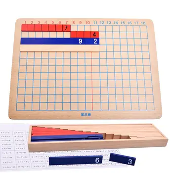 

Kuulee Math Educational Wooden Toy Multiplication and Division Bead Board for Early Childhood Training