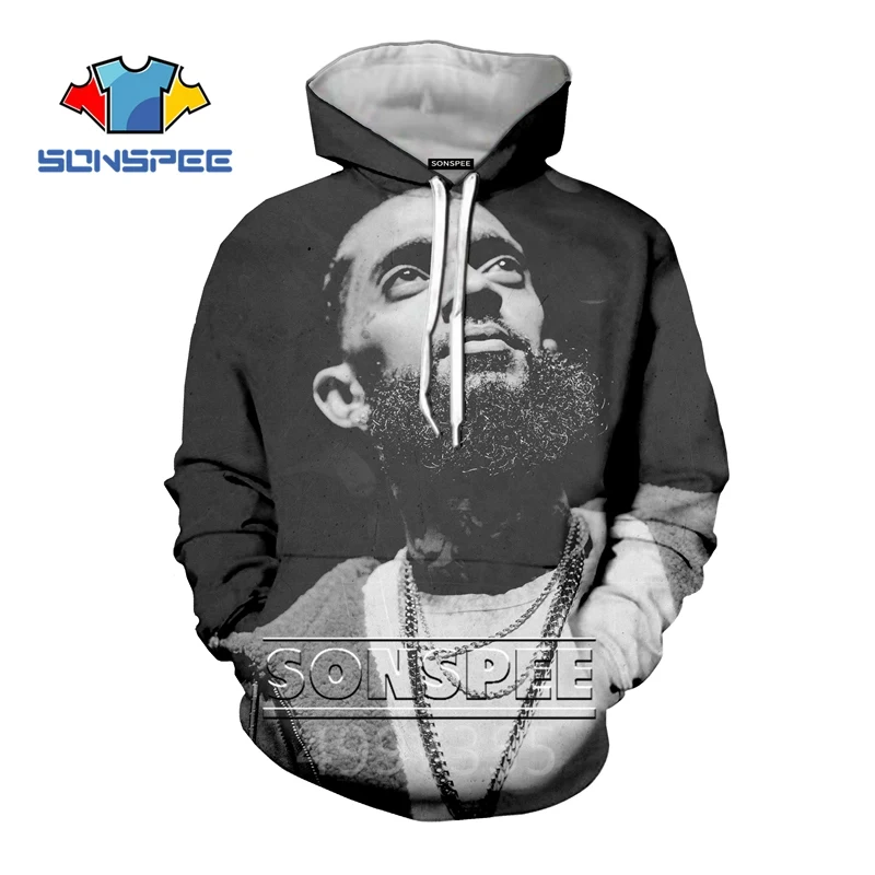 SONSPEE/Новая толстовка с 3D принтом Nipsey hussle Rapper детские толстовки уличная толстовка для мальчиков и девочек-подростков Пуловер детский топ C127