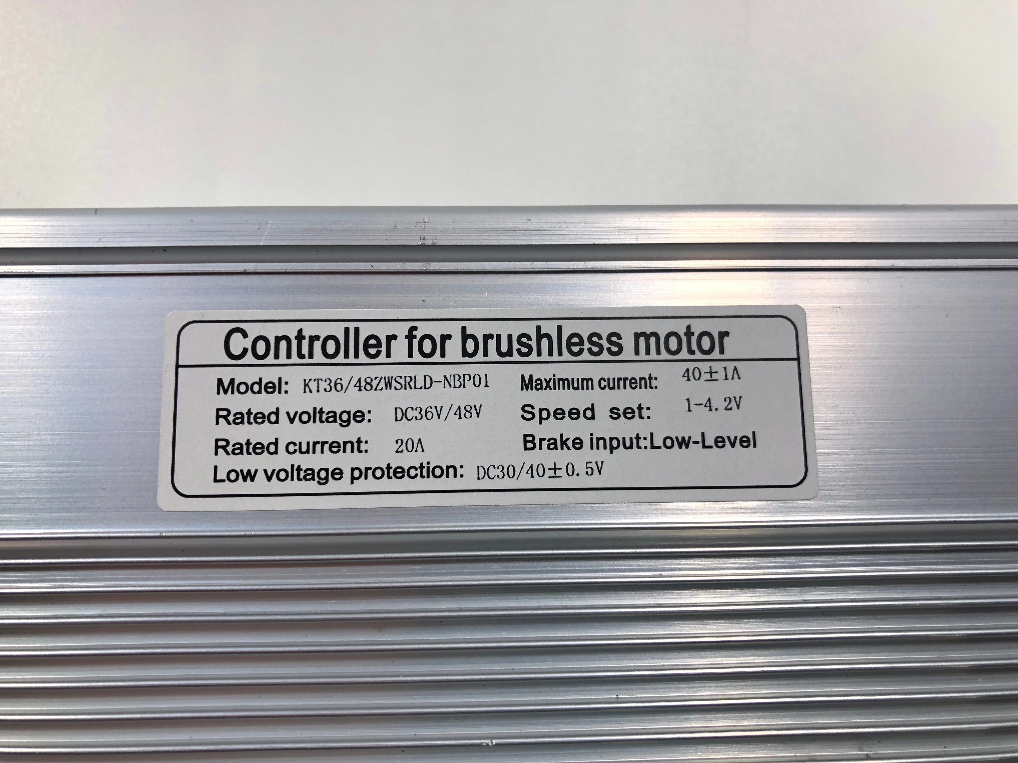 36 V/48 V 1500W 40A мотор-контроллер постоянного тока без щетки контроллер электровелосипеда+ KT-LCD8H Цвет Дисплей один комплект, используется для 1500 W-2000 W, фара для электровелосипеда в комплекте