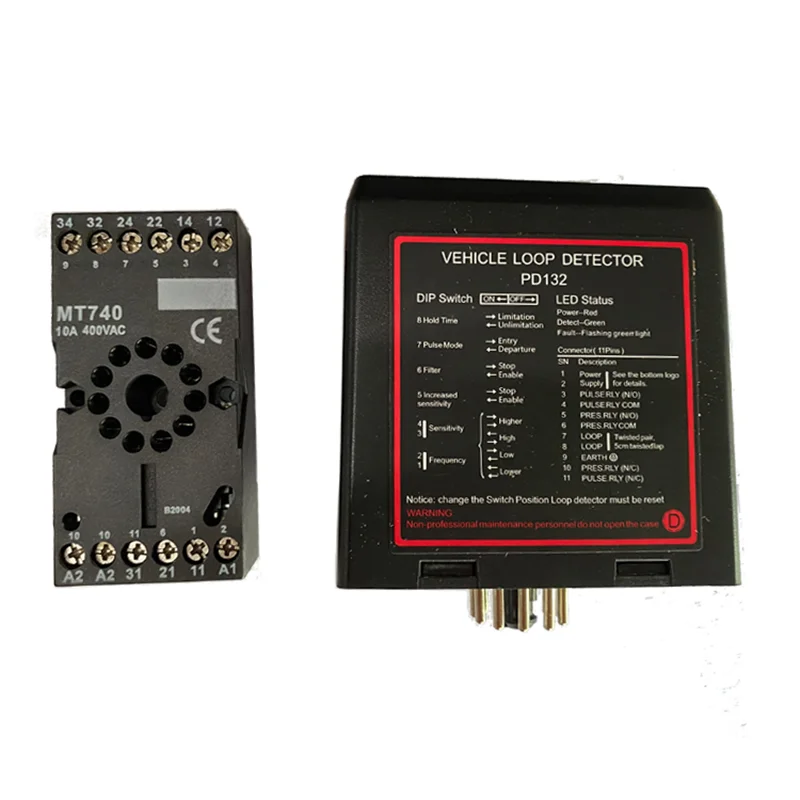 PD132 Automatic Gate opener barrier gate Traffic Inductive single channel Loop Vehicle Detector compatible with northtech