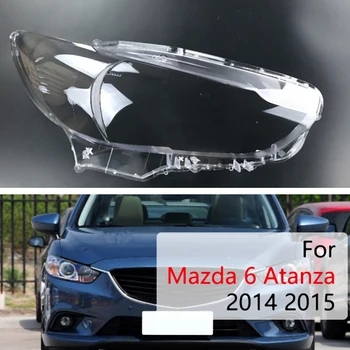 

Car Clear Headlight Lens Covers Replacement for Mazda 6 Atanza 14-15