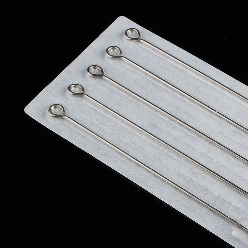 HTHL-50Pcs Ассорти стерилизованные иглы Смешанные 10 размеров 3Rl 5Rl 7Rl 9Rl 5Rs 7Rs 9Rs 5M1 7M1 9M1