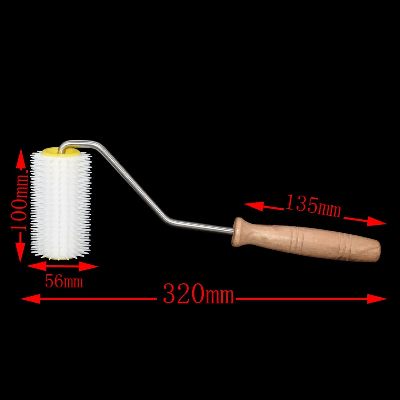 1pcs Bee Honey Extracting Uncapping Needle Roller Plastic Beekeeping Comb Tools Kit Beekeeping tools