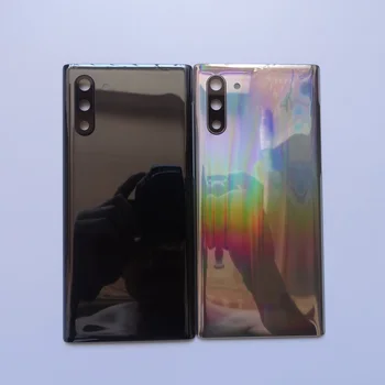 

5pcs/lot For Samsung Galaxy Note 10 N970 Battery Back Cover Door Housing + ear Camera Glass Lens Frame