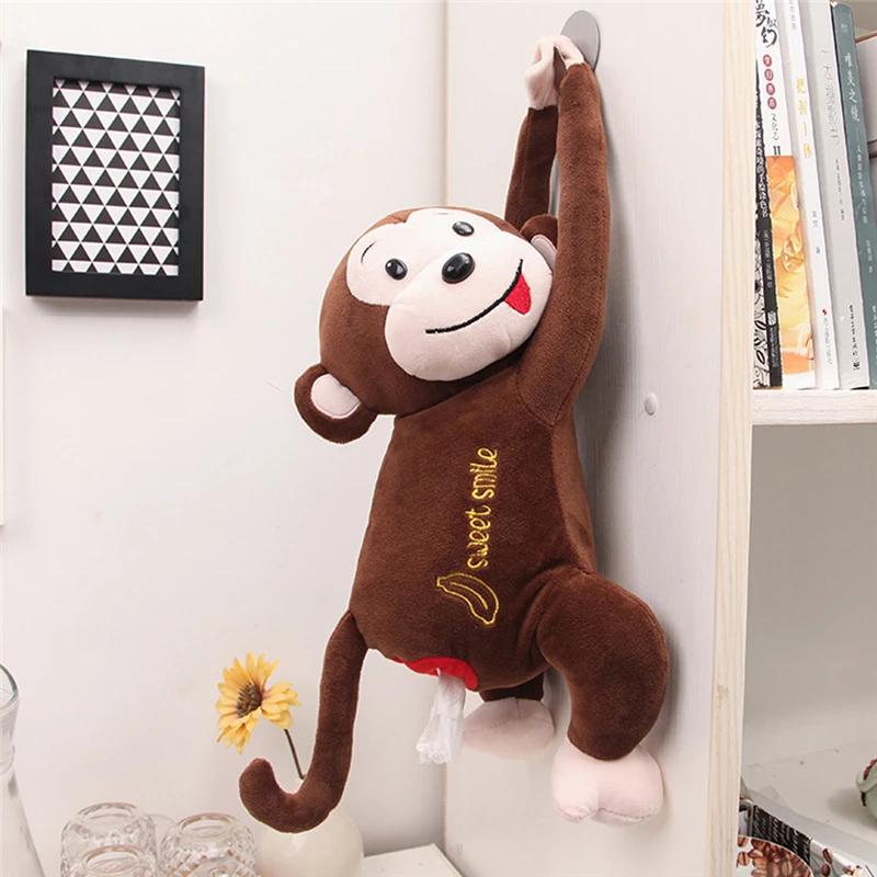 Creative Cartoon Paper Napkin Tissue Box Animal Tissue Napkin Paper Box Durable Practical  Convenient Household Items