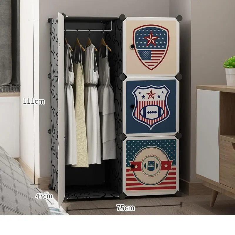 Version F Armazenamento Meble Armoire дальность хранения комод для спальни Guarda Roupa шкаф Mueble De Dormitorio гардероб - Цвет: Version F