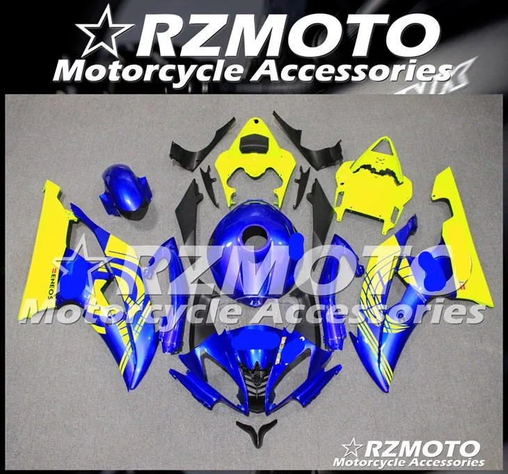ABS мотоцикл обтекатель комплект для YAMAHA YZF R6 2008- год кузов литьевая форма Магазин № 1749