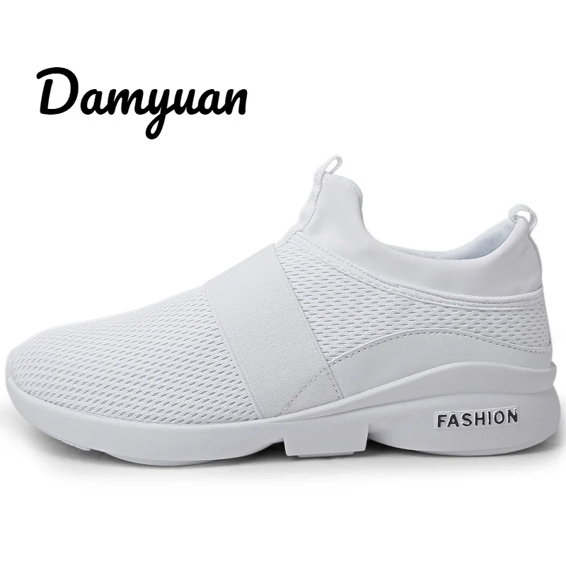 X666 White Damyuan/; женская обувь; кроссовки на плоской подошве; спортивная обувь для мужчин и женщин; обувь для влюбленных; Новая модная обувь; Повседневная легкая обувь - Цвет: X666 White