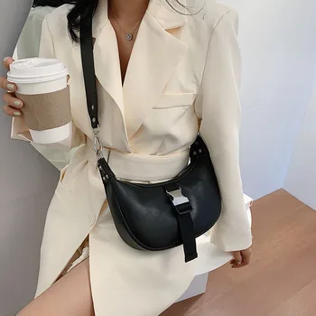 

The New Simple Dumpling Bag Ladies Shopping Shoulder Bag Fashionable Versatile Ladies Commuter Wallet