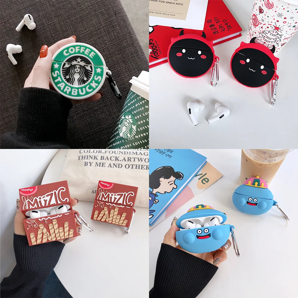 

Cute Case For Airpods Pro Case Luxury Silicone Cover For Apple Airpods Pro Protective Case For Airpods Pro Headphone Cover Coque