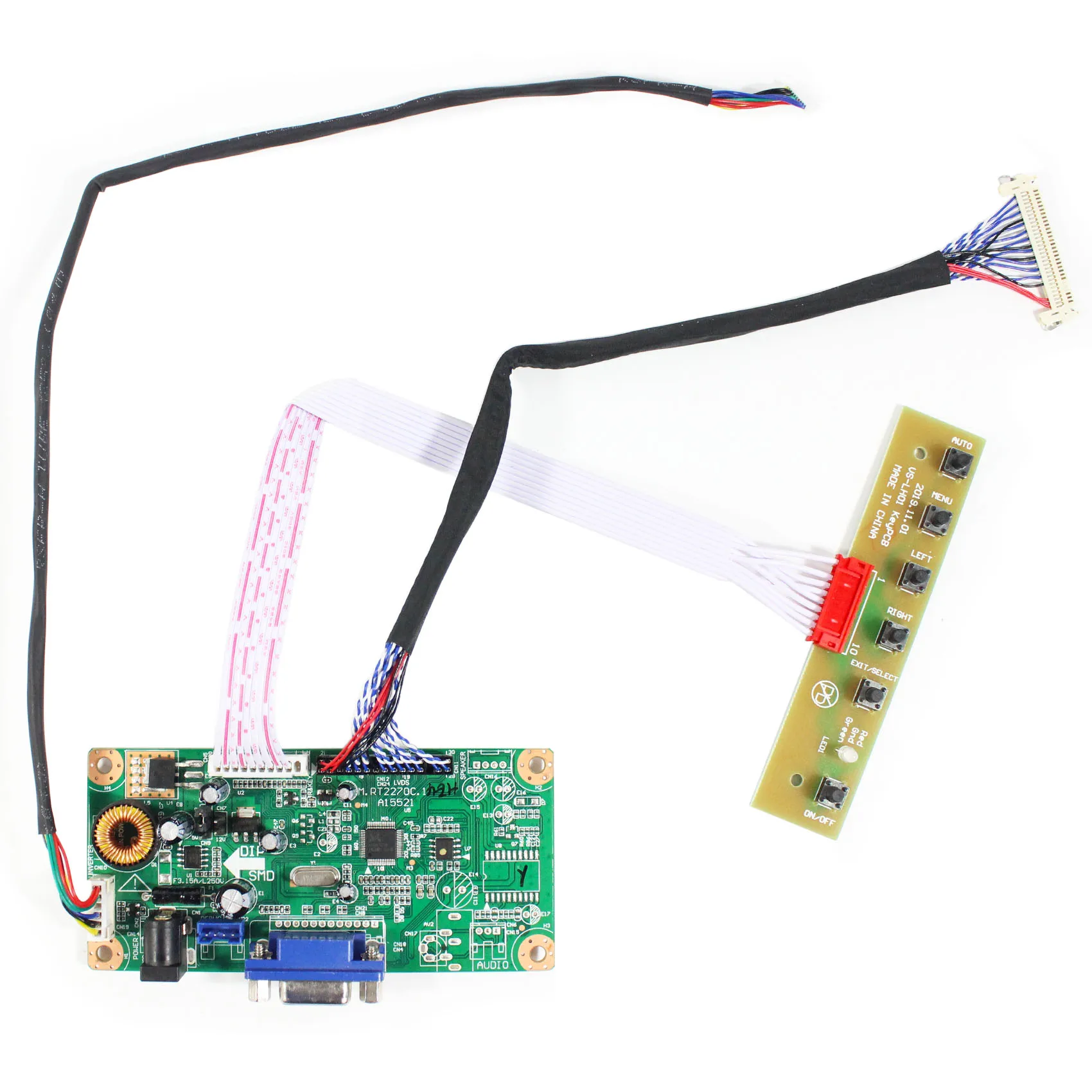 VGA LCD плата контроллера RT2270C для 19 дюймов LQ190E1LW61 1280x1024 ЖК-экран | Электроника
