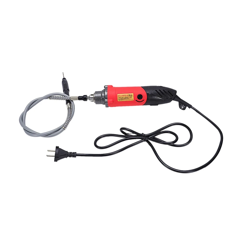 

ABSF Eu Plug,240W Electric Mini Drill For Style Rotary Power Tool Engraver Drilling Machine Grinder Abrasive Home Diy Tool