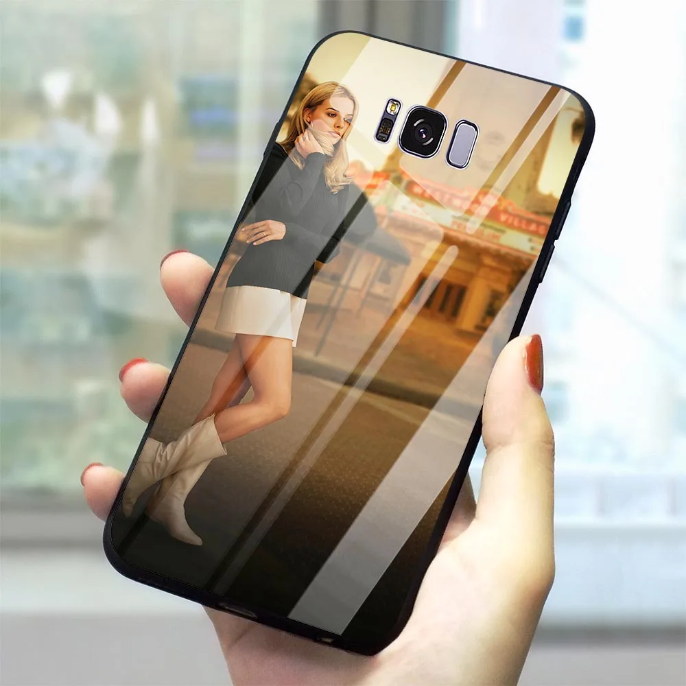 

Phone Case For Galaxy A70 Once Upon a Time in Hollywood Tempered Glass Cover Note 8 9 S7 Edge S8/S9 Plus S10 A10/20/30/40/50/60