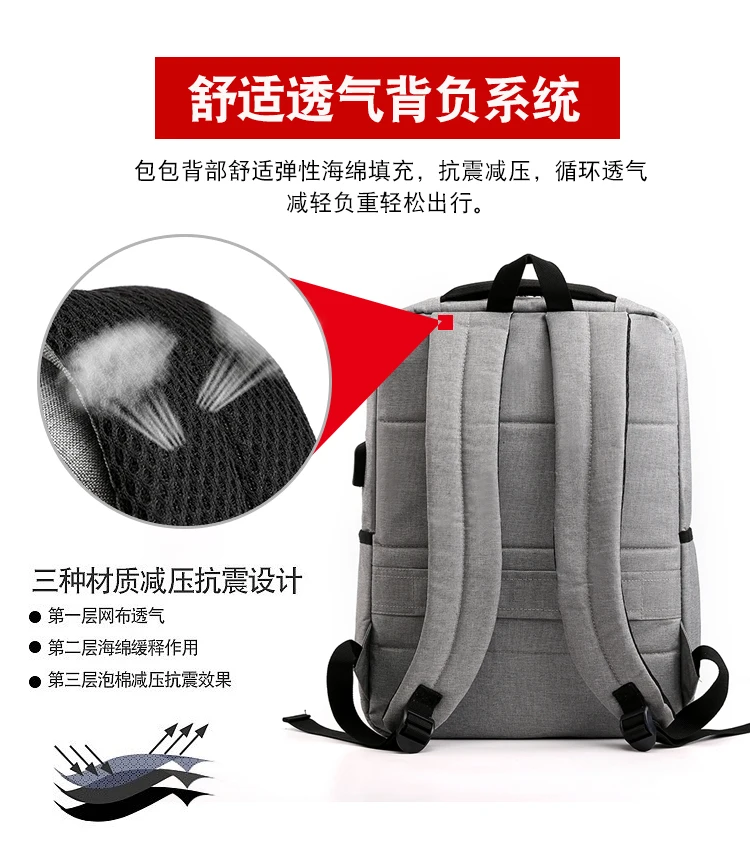 Hifuar тонкий рюкзак для ноутбука мужской офисный рюкзак для работы мужской рюкзак деловая сумка унисекс черный сверхлегкий рюкзак тонкий рюкзак