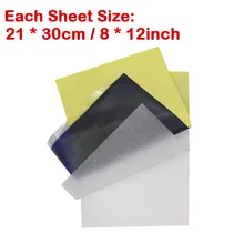 100 листов Pro шаблон-трафарет для тату-бумаги профессиональные инструменты для татуировки