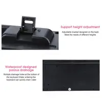 104 Keys USB Keyboard  Wired Ultra-Thin Cute Cartoon Keyboard For Home Office Laptop Computer - Image 6