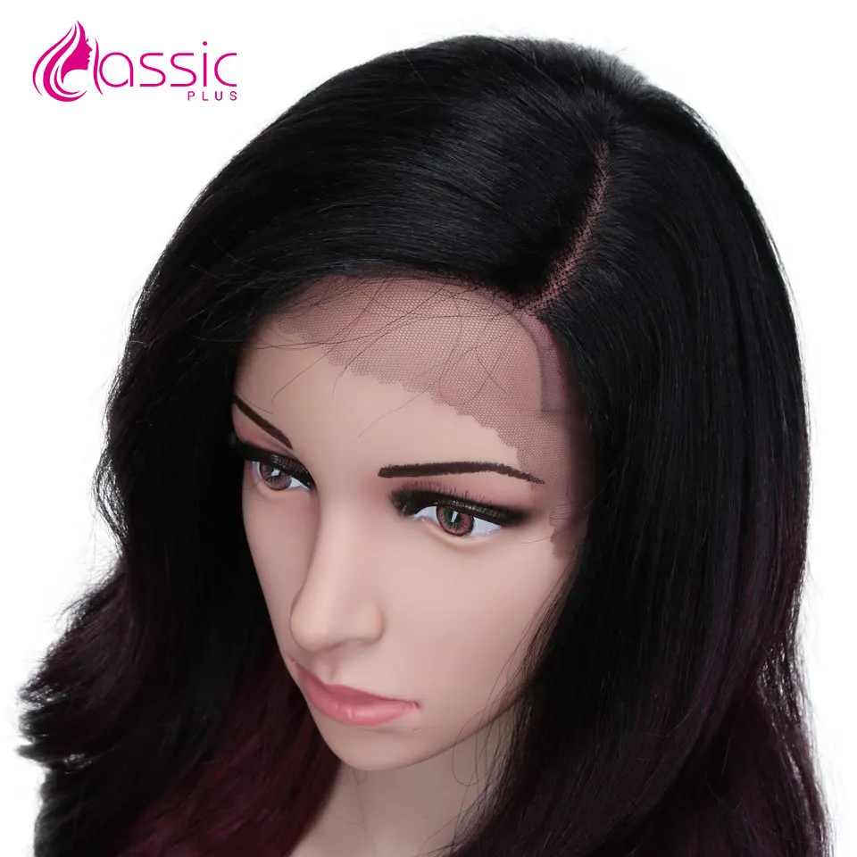 Cosplay Wig Synthetic Wig Wavy Heat Resistant Wig Synthetic Lace Front Wig 1B 613 Frontal Wigs for Black Women Classic Plus