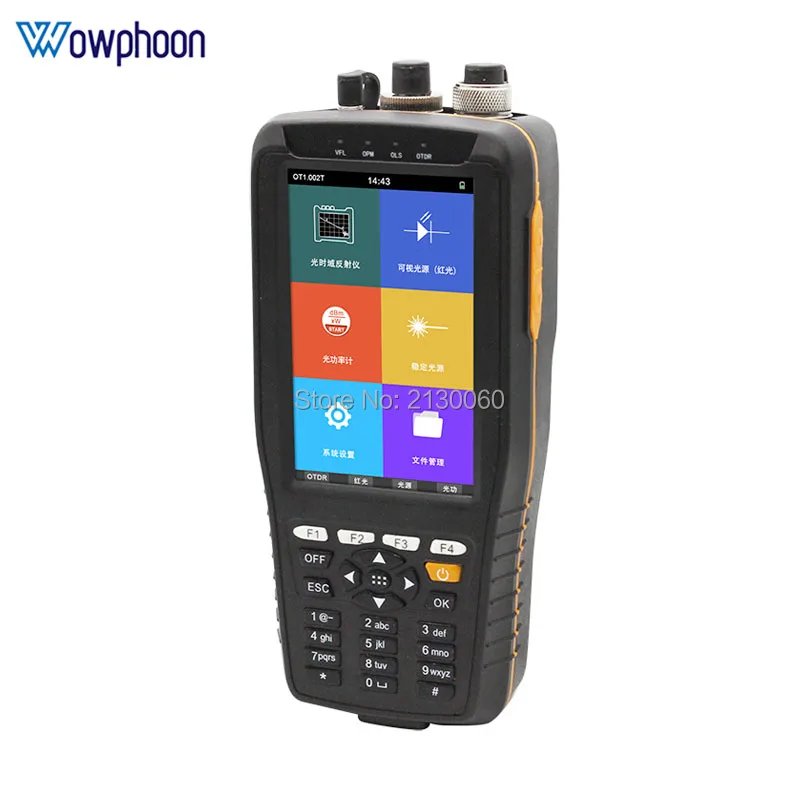 

Free shipping by DHL TM290 Smart OTDR 1310 1550nm with VFL/Smart OTDR with Touch Screen Optical Time Domain Reflectometer
