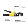 Hydraulic Crimping Plier YQK-70 Hydraulic Crimping Tool Hydraulic Compression Tool Range 4-70mm Pressure 6T ► Photo 2/6