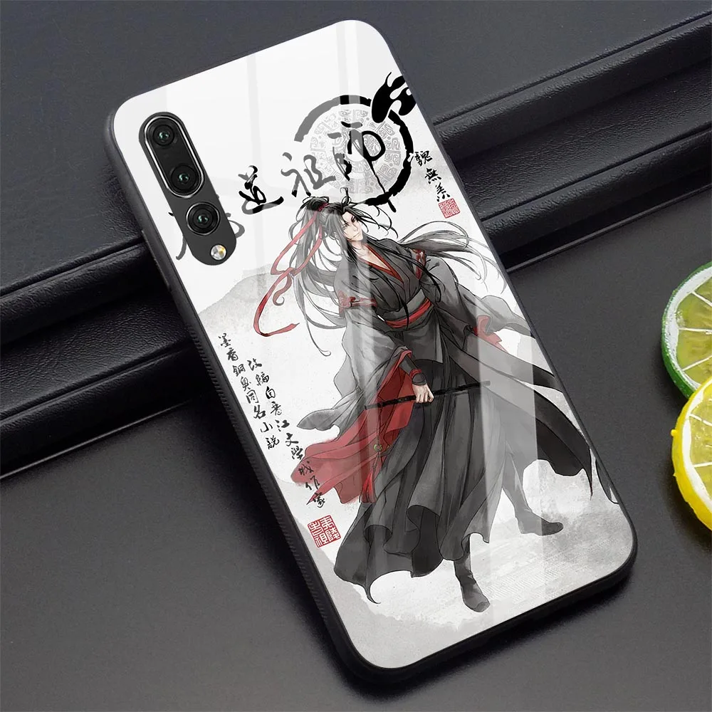 

Mo Dao Zu Shi Phone Case for Huawei P Smart 2018 Cover P10 P20 P30 Pro Mate 20 Honor 7A Pro 9 10 Lite Y6 Y9 Tempered Glass