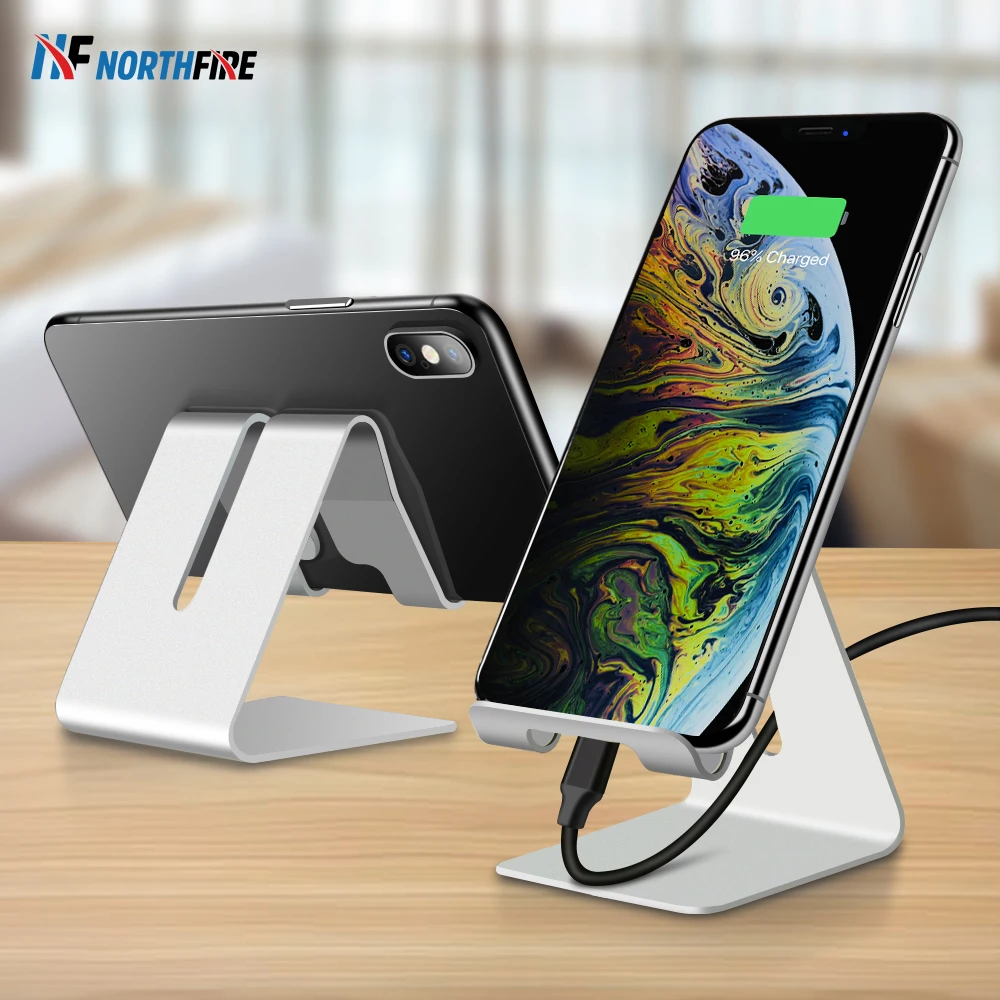Держатель для планшета из алюминиевого сплава подставка iPad iPhone 11 Xiaomi