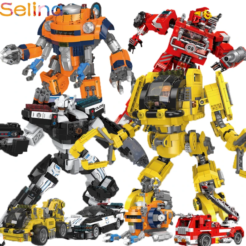 

Xingbao Machine Century Age of Armor series robot car Engineering truck model building blocks Deformation toys