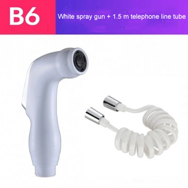 

Bidet Small Shower Nozzle, Body Cleaner, Washing The Butt, Flushing The Toilet With A Switch, Holding A Small Spray Gun