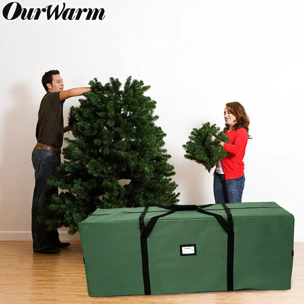 Ourwarm多機能クリスマスツリー収納袋防水オックスフォードホーム雑貨仕上げ容器大容量収納袋 Aliexpress