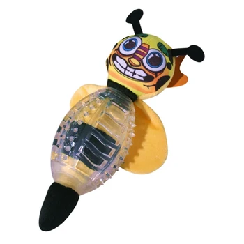 

Pet Toy for Dogs to Cleaning Teeth and Solving Boredom TPR Plush Canvas Bite-resistant Squeaky Toy