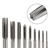 XCAN Thread Tap Set Right Hand Straight Flute Tap M3 M4 M5 M6 M7 M8 M10 M12 M14 M16 Metric 2pcs Threading Tool Screw Tap Drill ► Photo 3/6