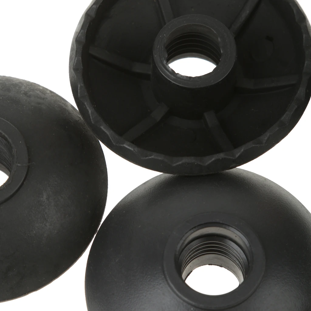 4 Pieces Trekking Poles Hiking Poles Touring Basket with Thread Ski Poles