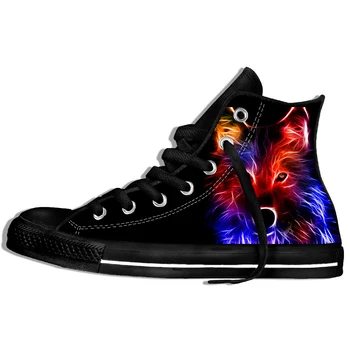 

Harajuku 2019 Summer Lightweight Shoe 3D Sneakers Animal Bat Wolf Head Galaxy Space Moon Design Hip Hop Lightweight Casual Shoes