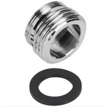 

Practical Hose Faucet Adapter Replacement Double Thread Hose Connector Swivel Head Kitchen Filter Faucet Nozzle Head Tap