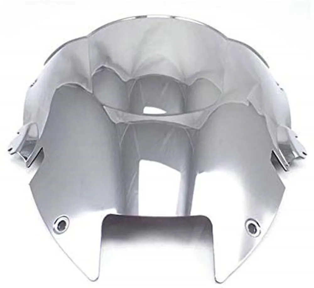 Лобовое стекло мотоцикла для Honda VTR1000F VTR 1000F 1997-2005 Double Bubble Shield ветровые дефлекторы воздушный поток - Цвет: Chrome