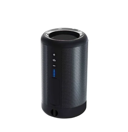 Черный Бумбокс Bluetooth 5,0 Динамик s Водонепроницаемый Портативный на открытом воздухе громкий Динамик мини Колонка коробка Динамик с Поддержка TF карты sd/USB/AUX/FM - Цвет: Черный