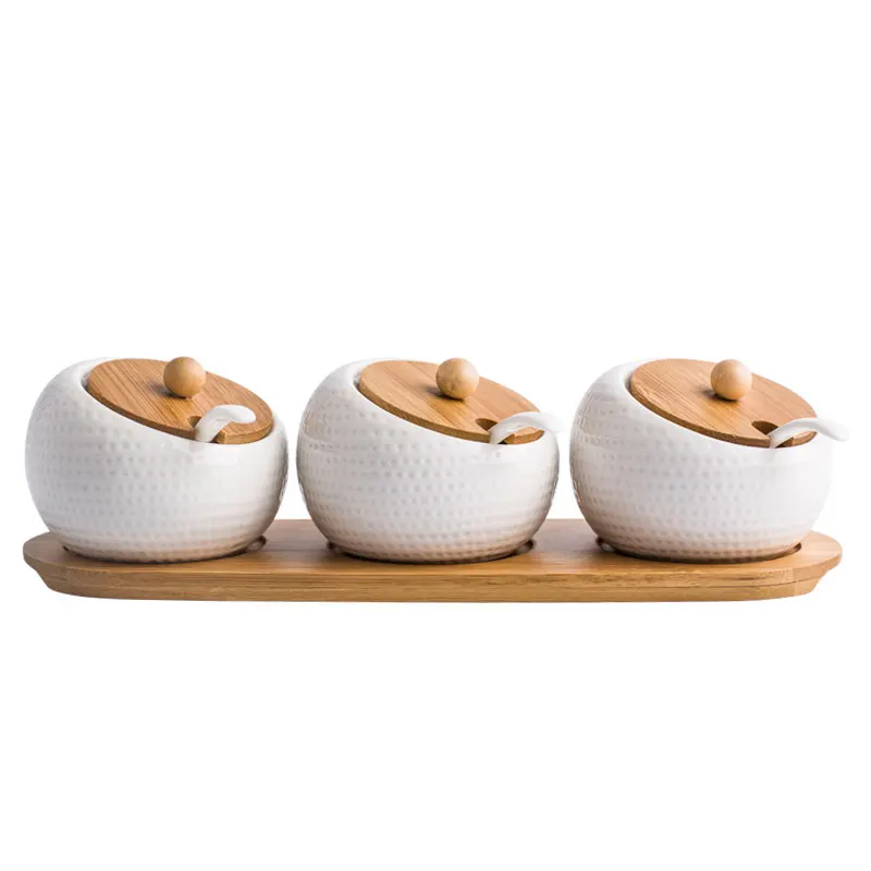 Ceramic Condiment Storage Jar  (3)