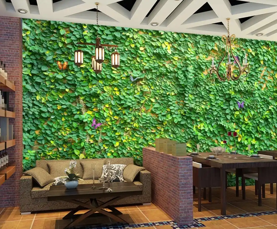 Butterfly Creeper Wallpaper Popular Wall Mural Painting Restaurant