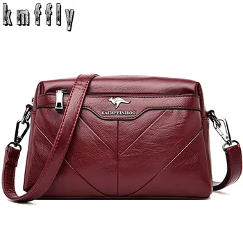 

Luxury Brand Handbags Multi-pocket Small Shoulder Bags Women Bags Designer High Quality Soft Leather Crossbody Bags For Women