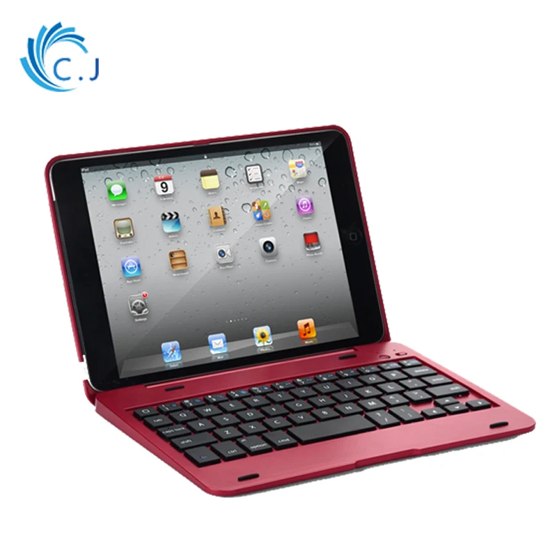 CJ Мини Портативный беспроводной Bluetooth чехол для клавиатуры для Apple IOS F1+ для iPad MINI 4,5 и F1 для IPad mini 1, mini 2, mini 3