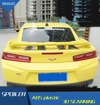 

For CAMARO Spoiler ABS Material Car Rear Wing Color Rear Spoiler Press the tail For Chevrolet CAMARO Spoiler 2009-2014
