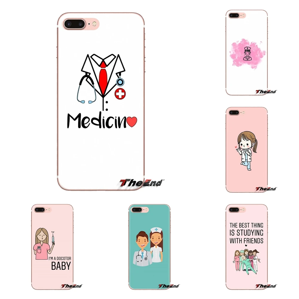 Silicone Phone Case Cover Cartoon Medicine Nurse For Sony Xperia Z Z1 Z2 Z3 Z5 compact M2 M4 M5 C4 E3 T3 XA Huawei Mate 7 8 Y3II |